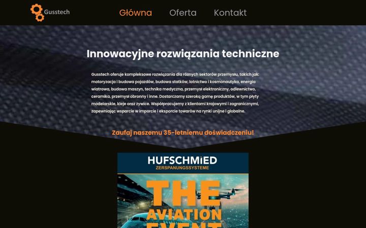 Screenshot of gusstech.com