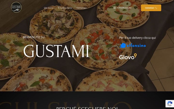 Screenshot of gustamiscisciano.it