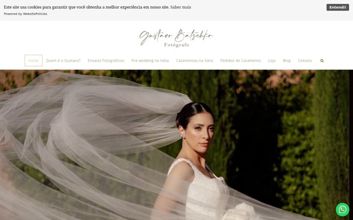Screenshot of gustavobphoto.com