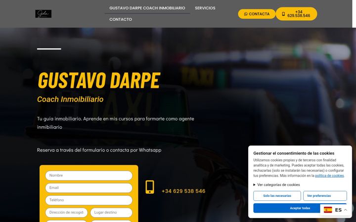 Screenshot of gustavodarpe.eu