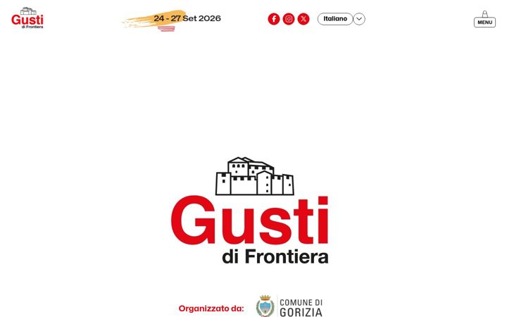 Screenshot of gustidifrontiera.com