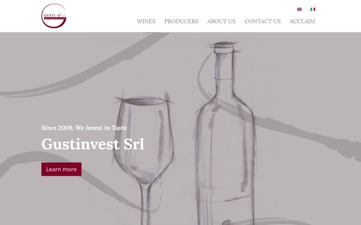 Screenshot of gustinvest.com