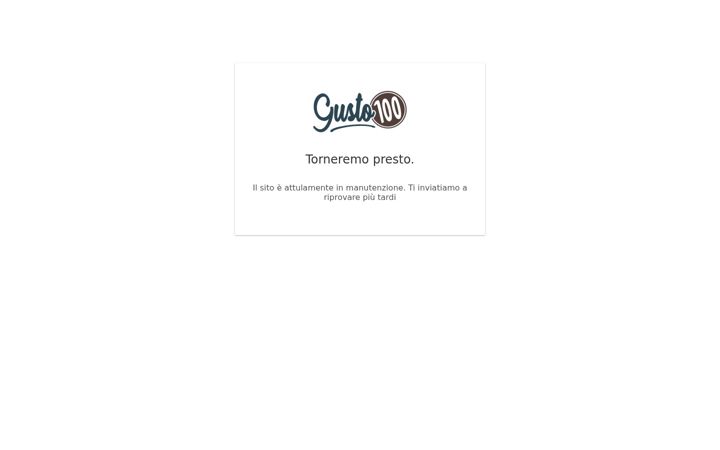 Screenshot of gusto100.it