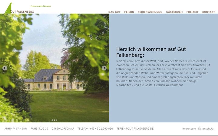 Screenshot of gut-falkenberg.de