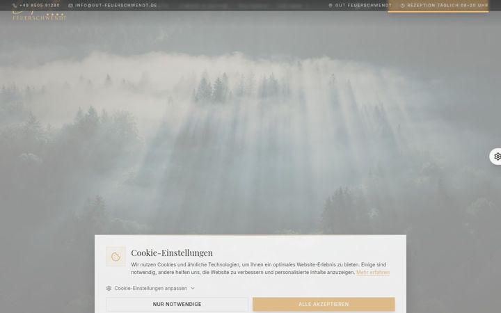 Screenshot of gut-feuerschwendt.de