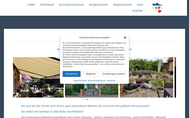 Screenshot of gut-goesslow.de