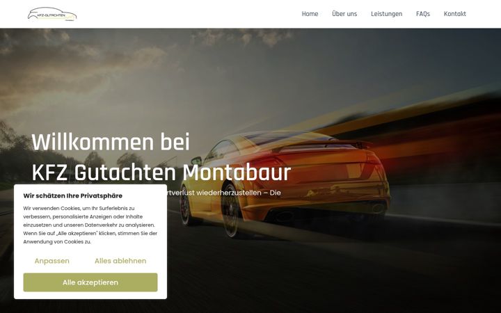 Screenshot of gutachten-montabaur.de