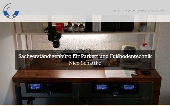 Screenshot of gutachten-schattke.de