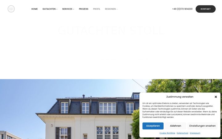 Screenshot of gutachten-stoll.de