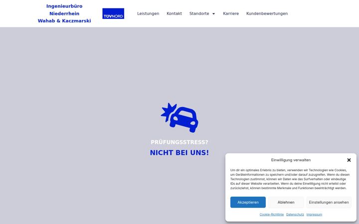 Screenshot of gutachtenzentrum-neuss.de