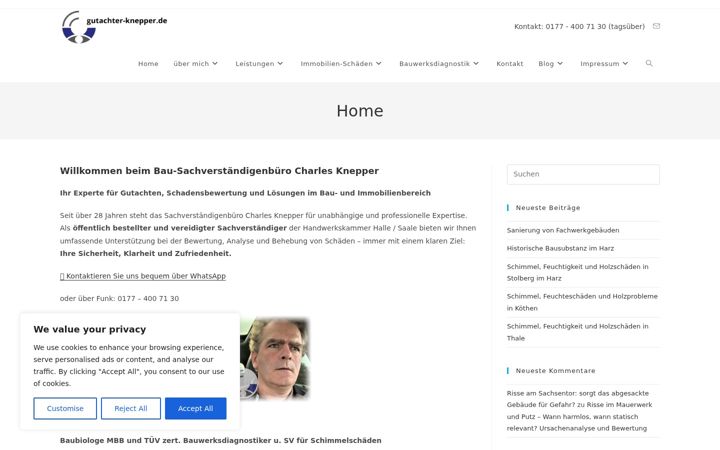 Screenshot of gutachter-knepper.de