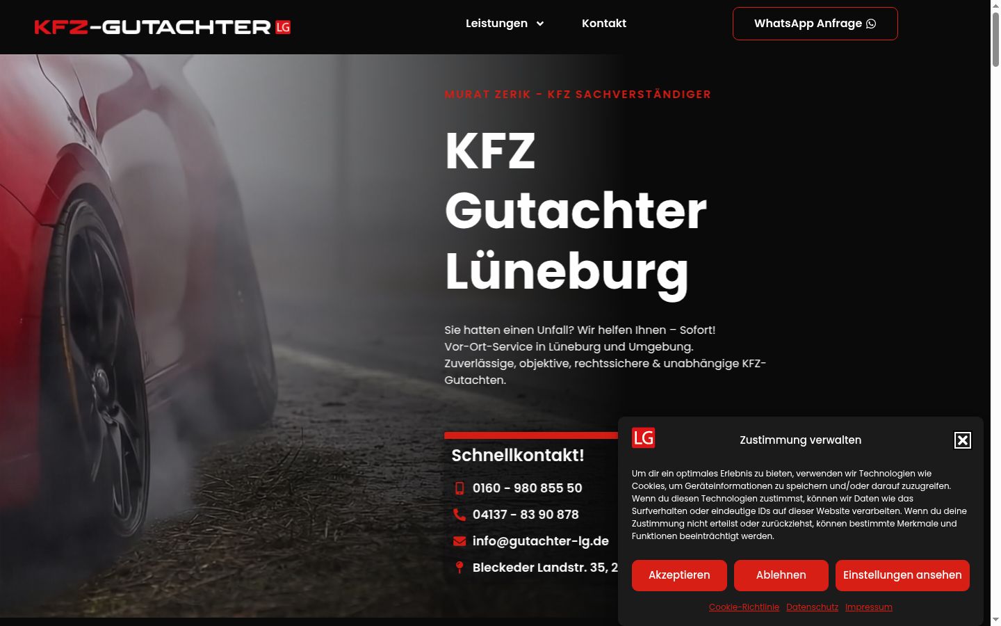 Sutikimo reklamjuostės, rodytos prieš bet kokią sąveiką, ekrano kopija