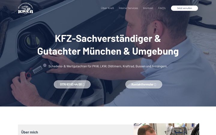 Screenshot of gutachterkress.de