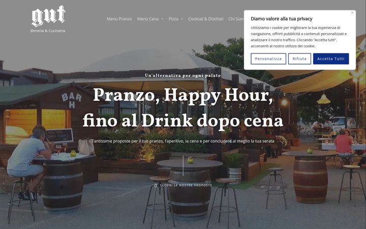 Screenshot of gutbirreria.it