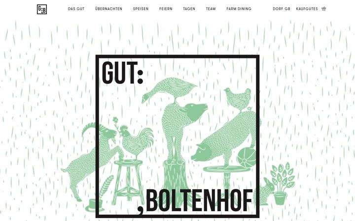 Screenshot of gutboltenhof.de