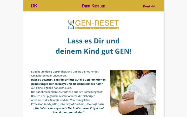 Screenshot of gute-schwangerschaft.de