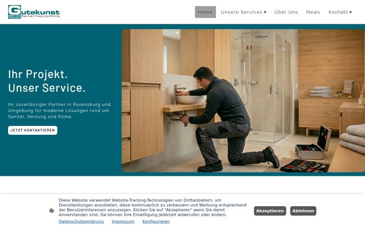 Screenshot of gutekunst-servicetechnik.de