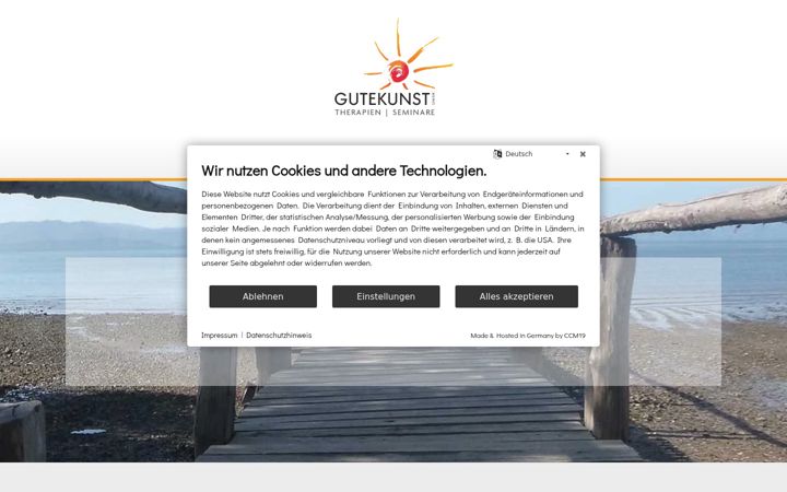 Screenshot of gutekunst-ts.de