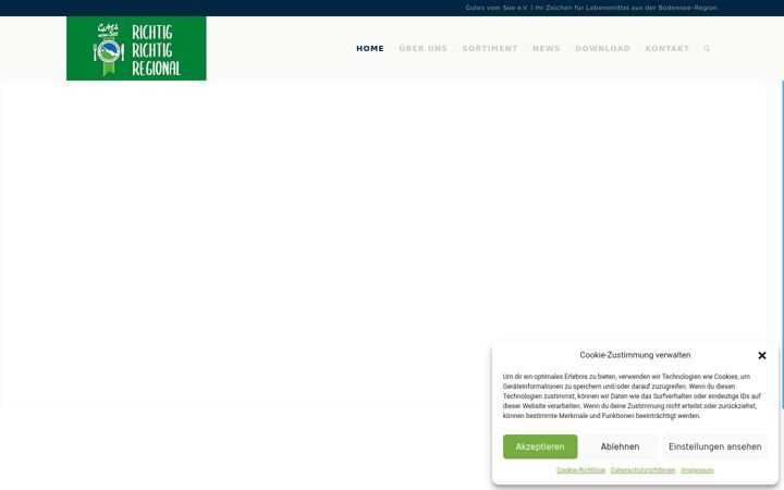 Screenshot of gutes-vom-see.com