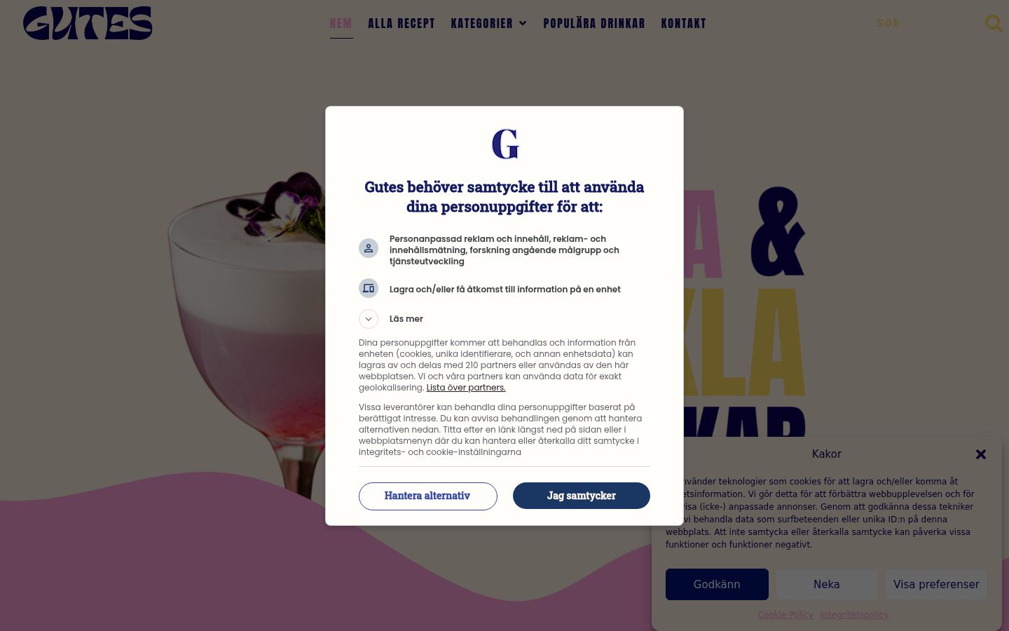 Sutikimo reklamjuostės, rodytos prieš bet kokią sąveiką, ekrano kopija