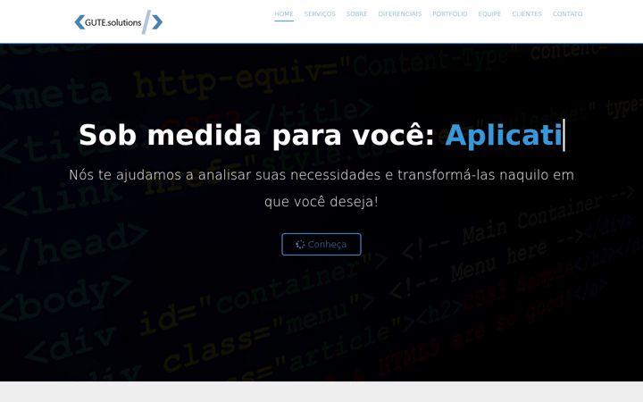 Screenshot of gutesolutions.com