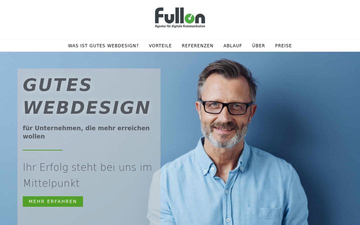 Screenshot of guteswebdesign.com