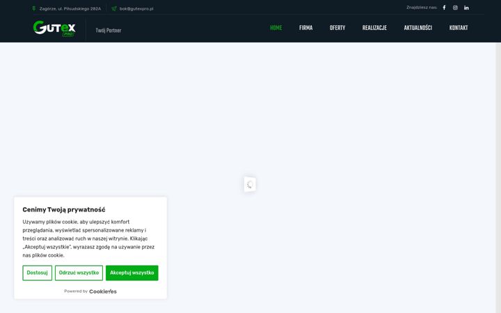 Screenshot of gutexpro.pl
