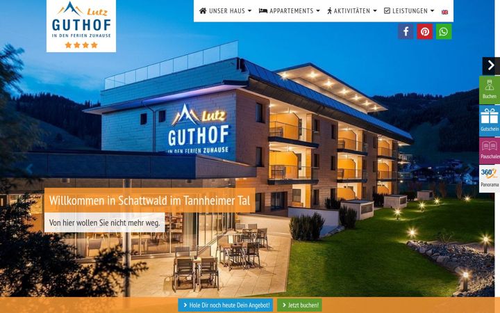 Screenshot of guthof.com