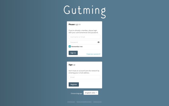 Screenshot of gutming.de