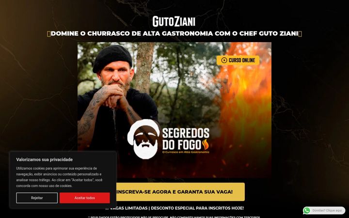 Screenshot of gutoziani.com