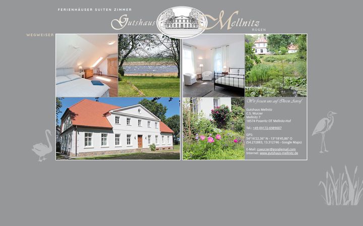 Screenshot of gutshaus-mellnitz.de