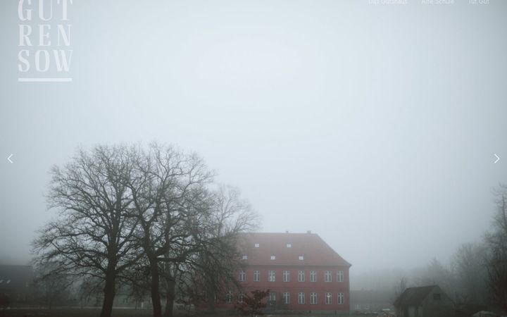 Screenshot of gutshaus-rensow.de