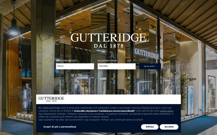 Ekrānuzņēmums no gutteridge.com