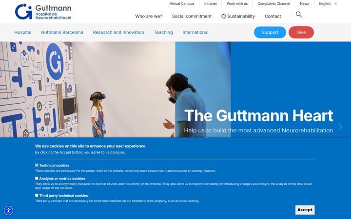 Screenshot stránky guttmann.com