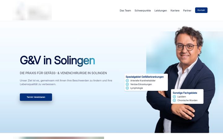 Screenshot of guv-solingen.de