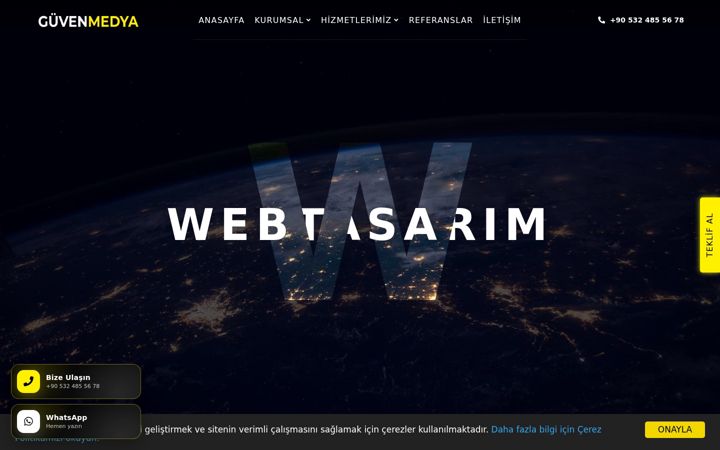 Screenshot of guvenmedya.com