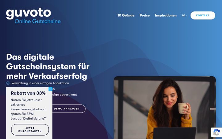 Screenshot of guvoto.ch