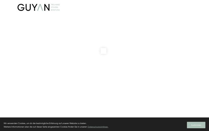Screenshot of guyantreuhand.ch