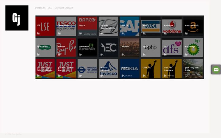 Screenshot of guyjordan.co.uk