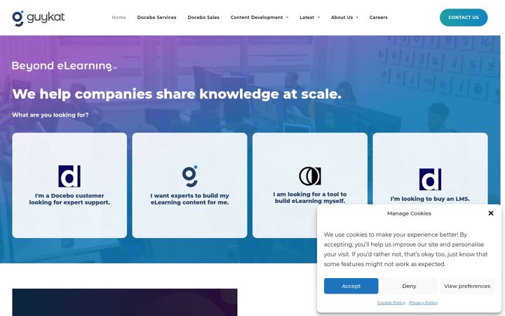 Screenshot of guykat.com