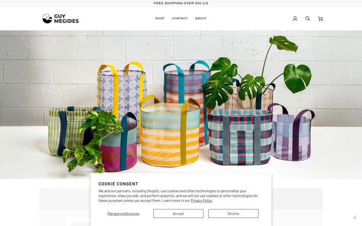 Screenshot of guymegides.com