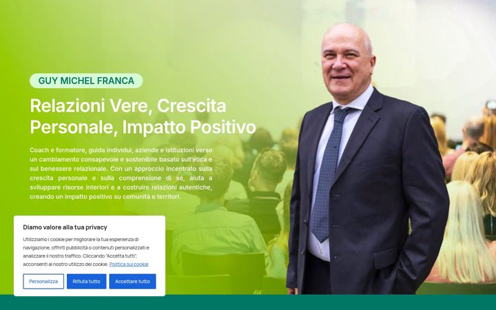 Screenshot of guymichelfranca.it