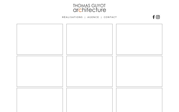 Screenshot of guyot-architecte.com