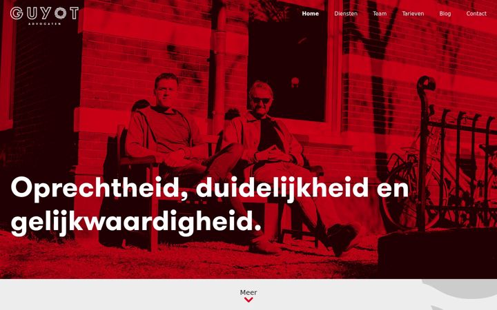 Screenshot of guyotadvocaten.nl