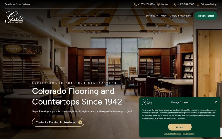 Screenshot of guysfloor.com