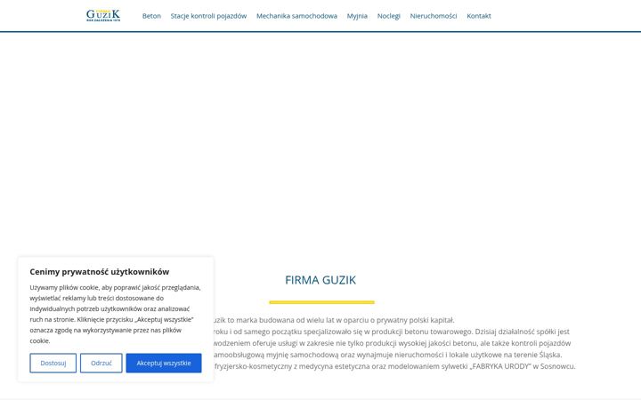 Screenshot of guzik.com.pl