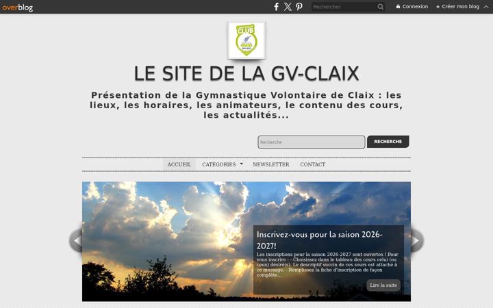 Screenshot of gv-claix38.fr