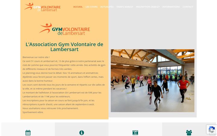 Screenshot of gv-lambersart.org