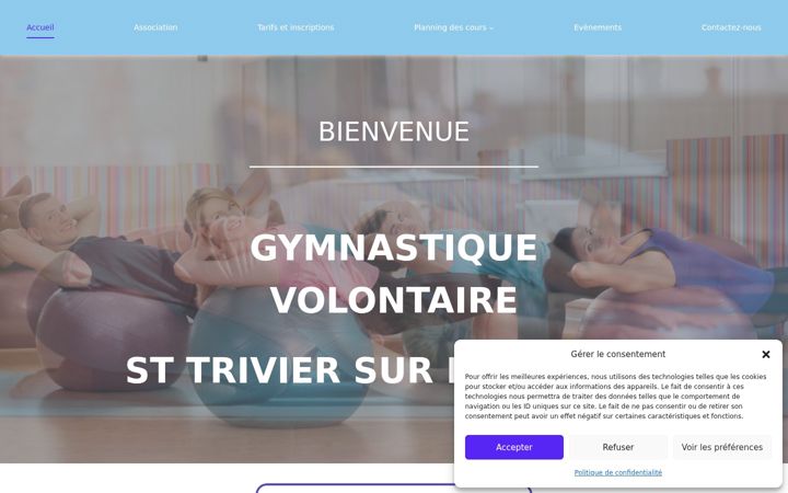 Screenshot of gv-st-trivier-sur-moignans.fr