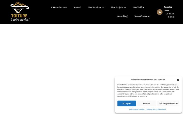 Screenshot of gv-toiture.fr